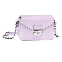 Longchamp Le Pliage Héritage淺紫色斜揹袋（XS） $4,450（A）