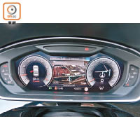 配上12.3吋Audi Virtual Cockpit儀錶板，是新一代汽車潮流必備。