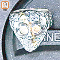 其他好物推介：Lone Ones Lucky Skull Ring $5,800（G）