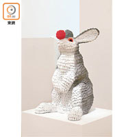 2011年於荷蘭奈梅亨展出的《瞭望兔》（Lookout Rabbit）。