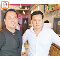 Chef Lee Chandra Gurung（右）有逾20年烹調經驗，擅長煮墨西哥菜，現時是中環一間墨西哥餐廳酒吧行政總廚；而Evan Gel C. Jaucian（左）對於Tequila有豐富的知識，他除了是本地拉丁樂隊的結他手，更是餐酒經理和調酒師。