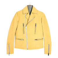 Berluti SS18黃色Biker Jacket $69,900（B）