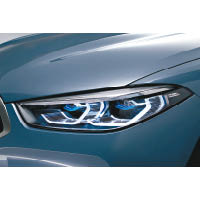 車主可將頭燈升級至BMW Laserlight，高燈的射程可達600米。