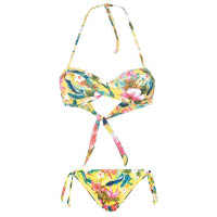 Banana Moon黃色花卉圖案Bikini Top 64美元（約HK$502）、Bottom 44美元（約HK$345）（J）