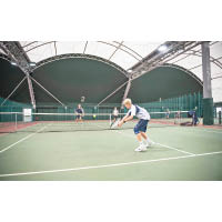 幾年前，Culford School亦成立網球學校，培訓校內具網球天分的學生。（互聯網圖片）