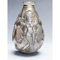 薩珊王朝鎏金銀罐（5至7世紀）
