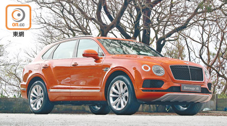 Bentley Bentayga V8 售價：$3,109,000起