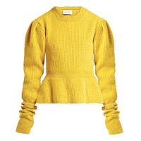 LEMAIRE黃色長袖毛衣 $4,987（C）
