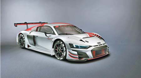 R8 LMS GT3更換不少跑化配件，大大加強穩定性。