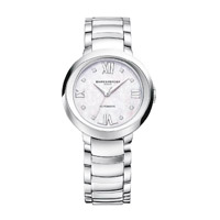Baume & Mercier Promesse 30mm精鋼腕錶，珍珠貝母錶盤款式 $24,000 （B）