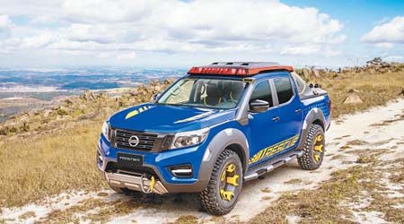 Nissan Frontier Sentinel Concept甚具剛陽味，以Pickup打造非常有型。