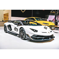 林寶堅尼Aventador SVJ 63型爆廣州車展