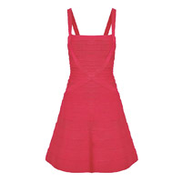 Hervé Léger紅色繃帶連身裙$4,844 （A）
