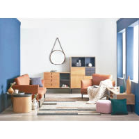 部分家具更可自由改動尺寸大細，增加儲物空間。