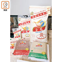 金鳳泰國頂級香米將以1折優惠發售，每天數量有限。（攤位編號：2C 07）