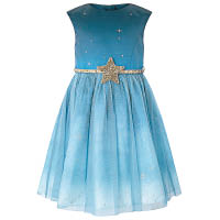 Monsoon Children藍色連身裙，配以銀色星星腰帶，吸睛之餘，更帶出一份貴氣。$800（d）