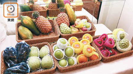 台灣雨水及陽光充沛，不同季節均盛產出不同合時優質水果。