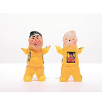 搪膠玩具角色「打和怪獸」由香港二人藝術組合Dont Cry In The Morning創作，更特別為今次展覽換上武打服飾。