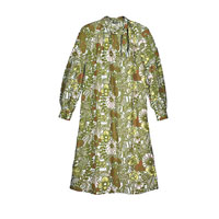 Marimekko綠色圖案連身裙 $3,595（G）