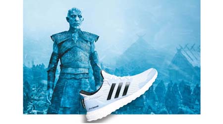 男裝《Game of Thrones》×adidas Ultra Boost White Walker $1,499