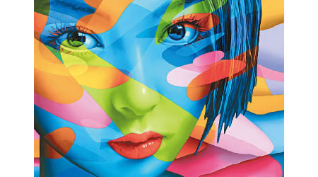 來自德國的GALASASCHA將帶來以半虛幻人臉為靈感的油畫系列「The Face」。
