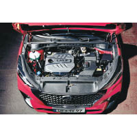 1.6公升CRDi柴油版加入48V輔助電池，有助減低油耗。