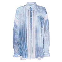 Ermanno Scervino藍白色紮染恤衫 $11,065（B）
