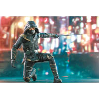 豪華版Hawkeye配備面罩頭雕及武士刀，重現浪人造型。預訂價：$1,690