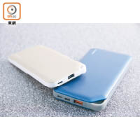 Plank系列外置充電器備有6,000mAh（售價：$199/左）及10,000mAh（售價：$299/右）兩款選擇。