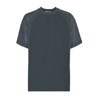 Y-3 3-Stripes Material Mix Tee $1,890（B）