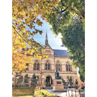 The University of Adelaide College（圖）與The University of Adelaide有所聯繫，完成相關大學基礎班後，有望升讀大學課程。（互聯網圖片）