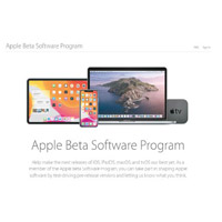 登入「Apple Beta Software Program」網站 ，便可以Apple ID註冊成公測成員。