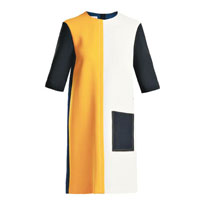 MARNI黃×白×黑拼色連身裙 未定價（A）