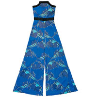 Emma Wallace藍色印花圖案連身褲 $3,670（A）