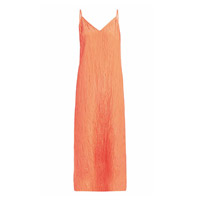 RAEY橙色絲質吊帶裙 $2,083（B）