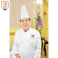 香港迪士尼酒店行政總廚麥錦駒表示，由廚師帶頭推廣「惜食」，別具意義，亦希望獲更多同業支持。