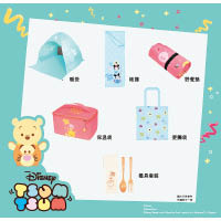 百老滙陪你Glamping送迪士尼TSUM TSUM造型禮品