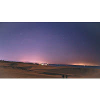 鳥取夜空相當漂亮，有「星取」的美名，今年6月於鳥取砂丘便推出了觀星團。