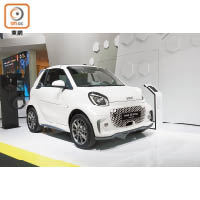 smart EQ fortwo進入電動車時代，更受市場歡迎。