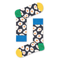 Happy Socks Sunny Side Up黑× 黃×藍×綠色襪 $160/對（F）