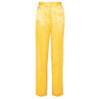 Jil Sander黃色西褲 $4,160（B）
