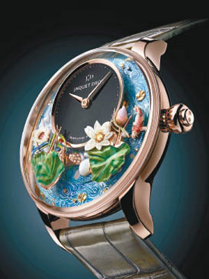 Jaquet Droz Magic Lotus Automaton腕錶（限量28枚）$170.4萬（A）