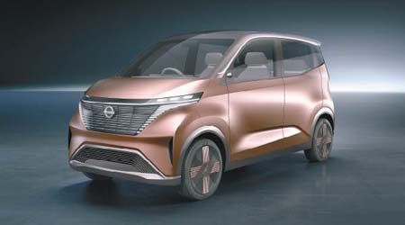Nissan全新電動概念作IMk Concept將於東京車展亮相。