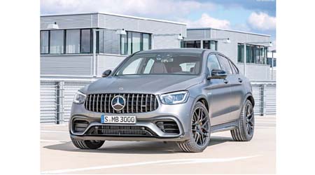 Mercedes-AMG GLC63 S Coupe外形動感跑格，全車肌肉感強勁，具備高性能表現及實用性。