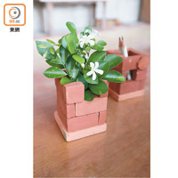 三和瓦窯有多種DIY體驗可玩，最受歡迎的是「砌磚」，大家可用小磚砌出小花瓶或筆筒。