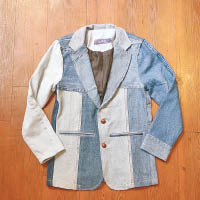 First Edition Patchwork Denim Blazer $1,299（C）