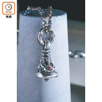 LONE ONES Silver Crane Bell with Jewelry Pendant MOP$9,200、Silver Necklace MOP $9,000