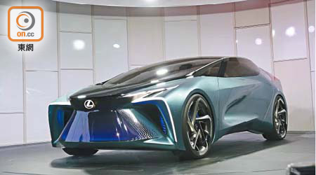 Lexus LF-30 Concept外形科幻，備有544hp馬力。