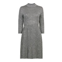 TED BAKER銀灰色金屬線針織連身裙 $2,645（A）