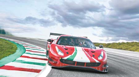 全新Ferrari 488 GT3 EVO 2020賽車，將於2020年代表車隊征戰國際GT錦標賽。